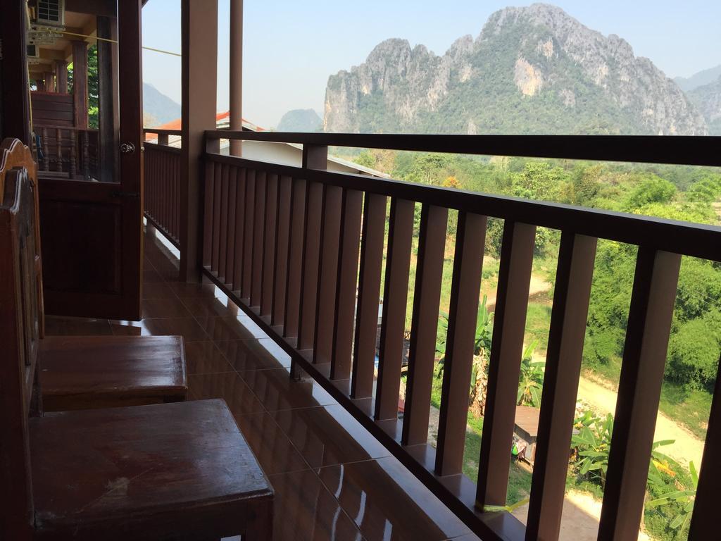 Happy River View Hotel วังเวียง ภายนอก รูปภาพ