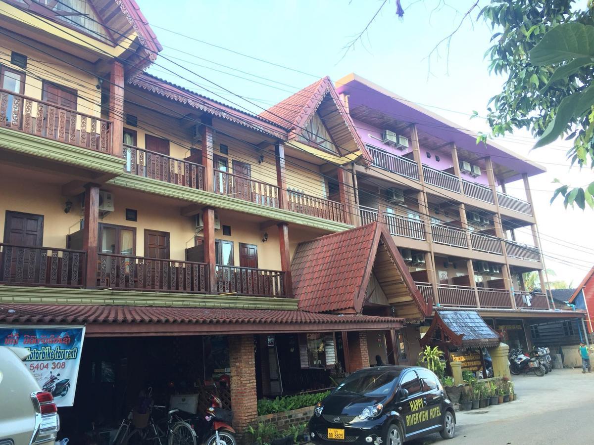 Happy River View Hotel วังเวียง ภายนอก รูปภาพ