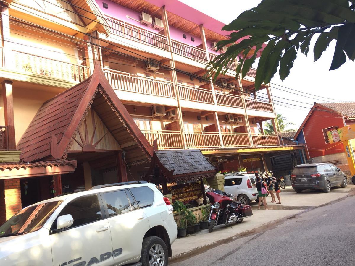 Happy River View Hotel วังเวียง ภายนอก รูปภาพ